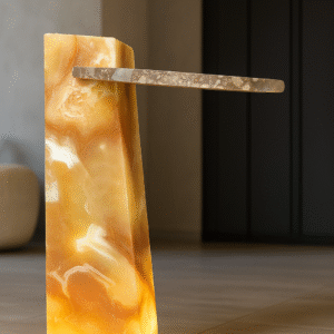 Geolight™ – Illuminated Onyx Statement Table