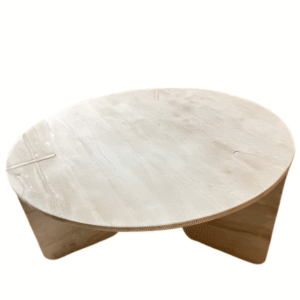 Luxury Italian Breccia Marble Accent Table