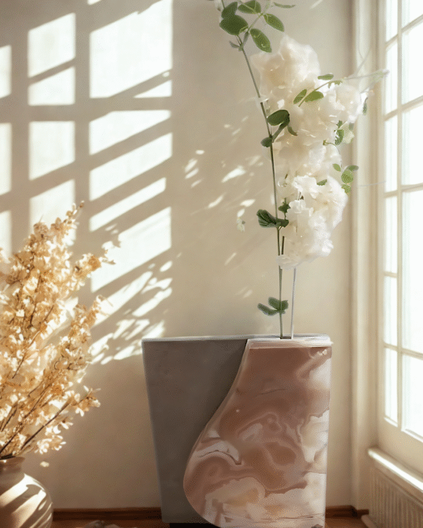 Modern Decorative Stone Lamp with Warm Side Light - Image 2