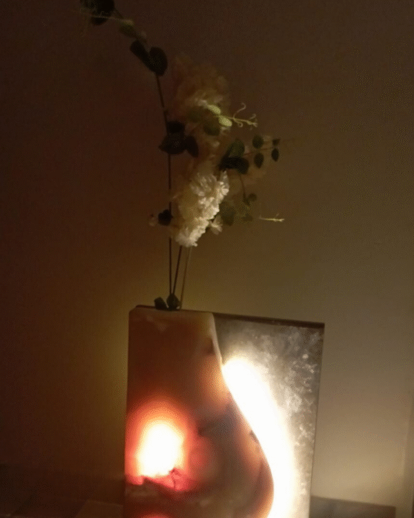 Modern Decorative Stone Lamp with Warm Side Light