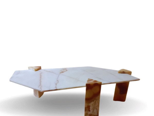 Orelux Prism Table – Natural Onyx Elegance - Image 3