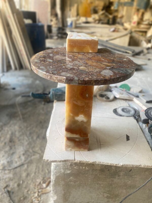 Geolight™ – Illuminated Onyx Statement Table - Image 3